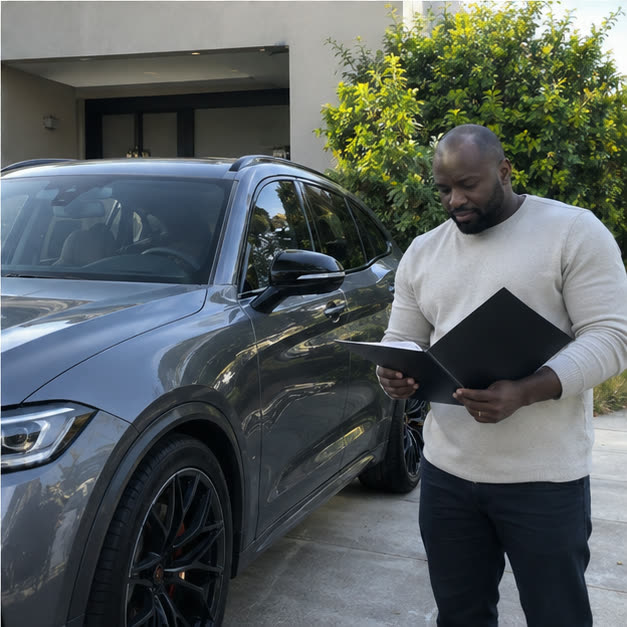 Range Rover Sport pictured for Jamal's vehicle situation