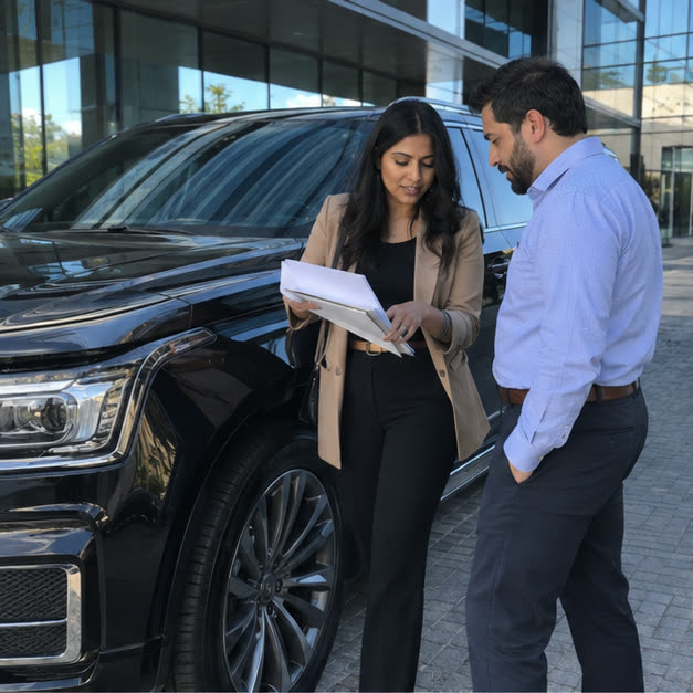 Lexus LX pictured for Priya's vehicle situation
