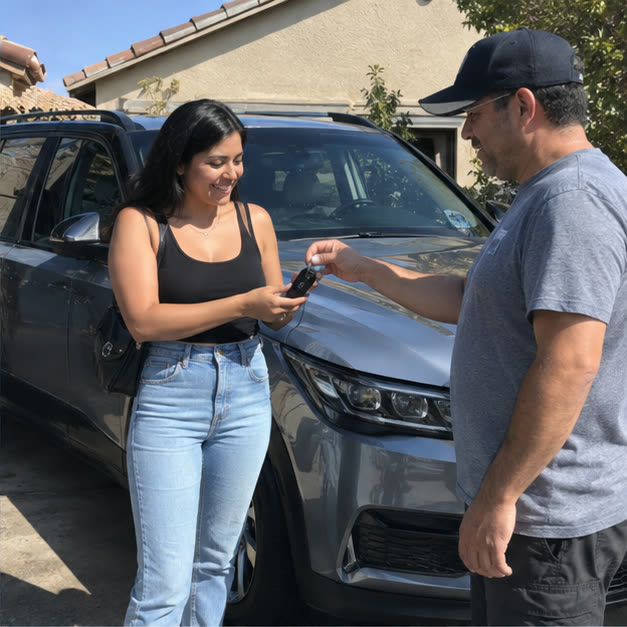Audi Q8 pictured for Elena's vehicle situation