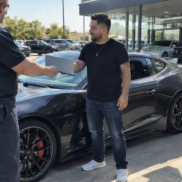 McLaren GT pictured for Luis's vehicle situation