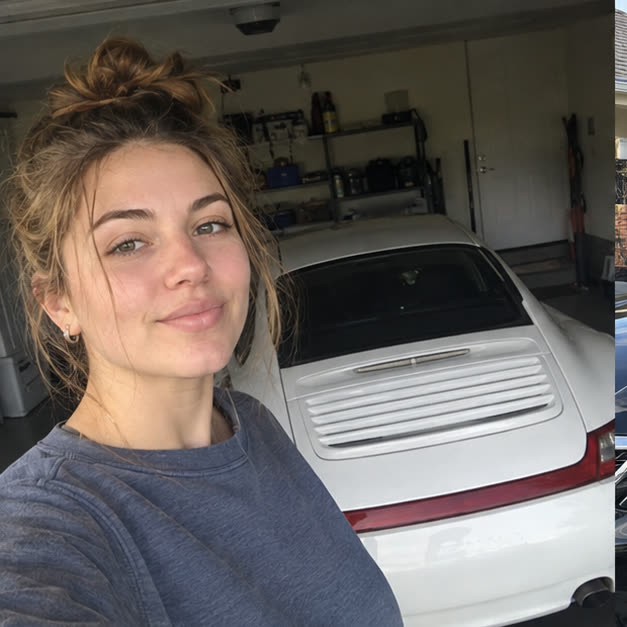 Porsche 911 pictured for Chloe's vehicle situation