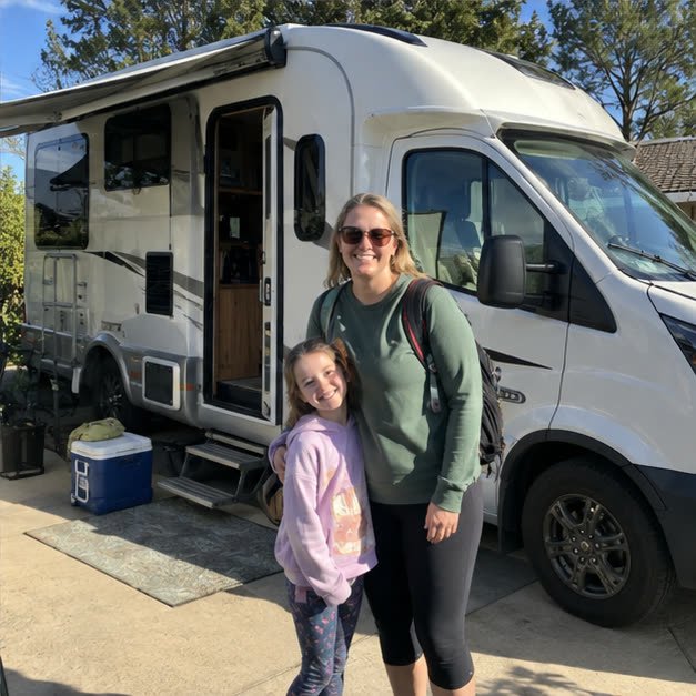 Winnebago View pictured for Emily's vehicle situation