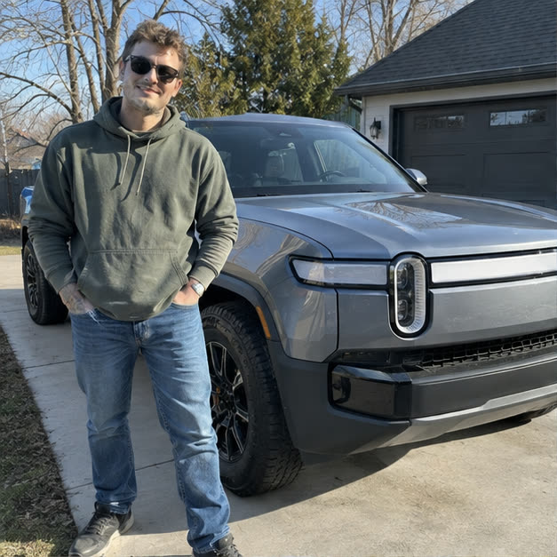 GMC Hummer EV pictured for Theo's vehicle situation