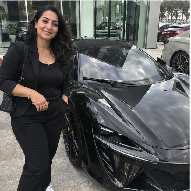 McLaren Artura pictured for Samira's vehicle situation