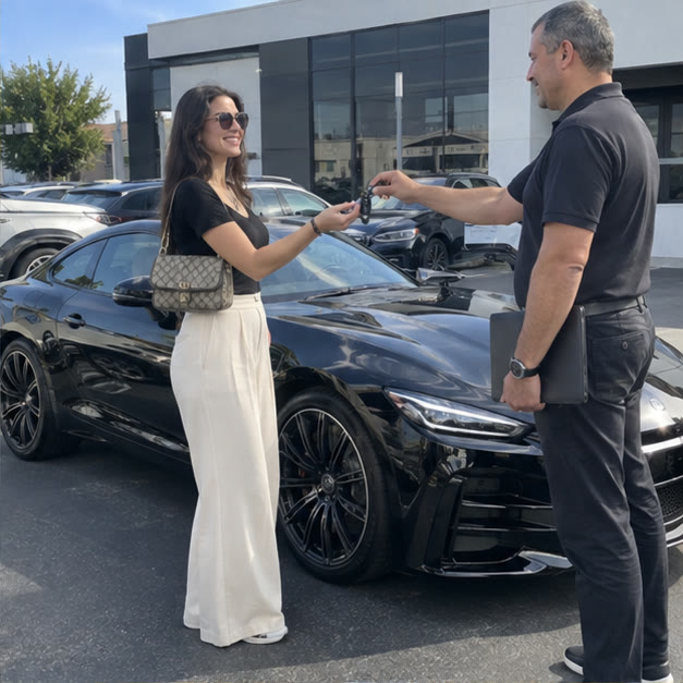 Illustrative candid vehicle scene for how you acquired it guidance