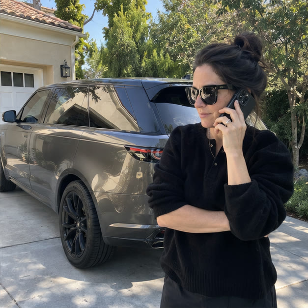 Illustrative candid vehicle scene for insurance & garaging guidance
